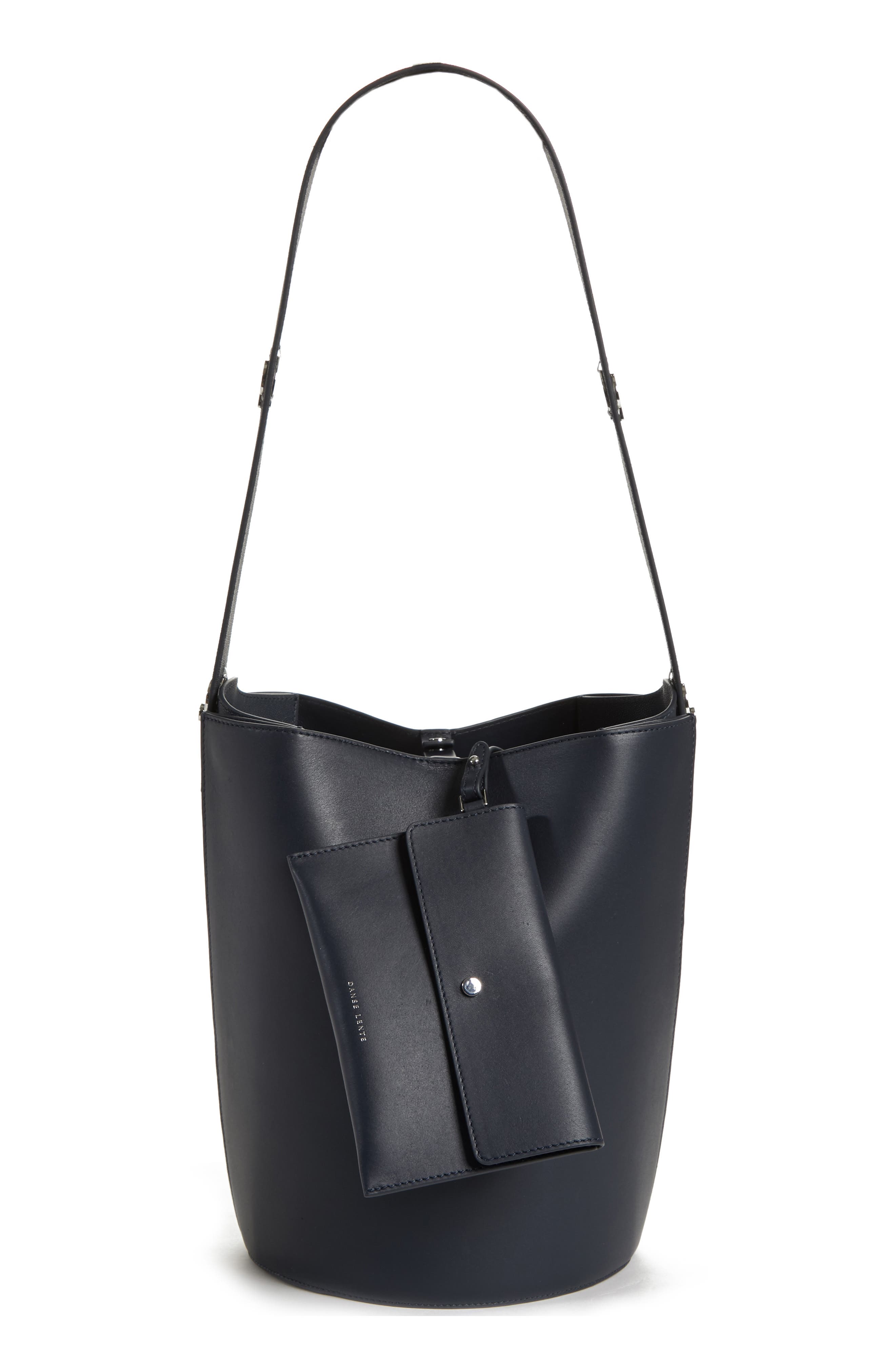 Danse Lente Mini Lorna Leather Bucket Bag, Alternate, color, 