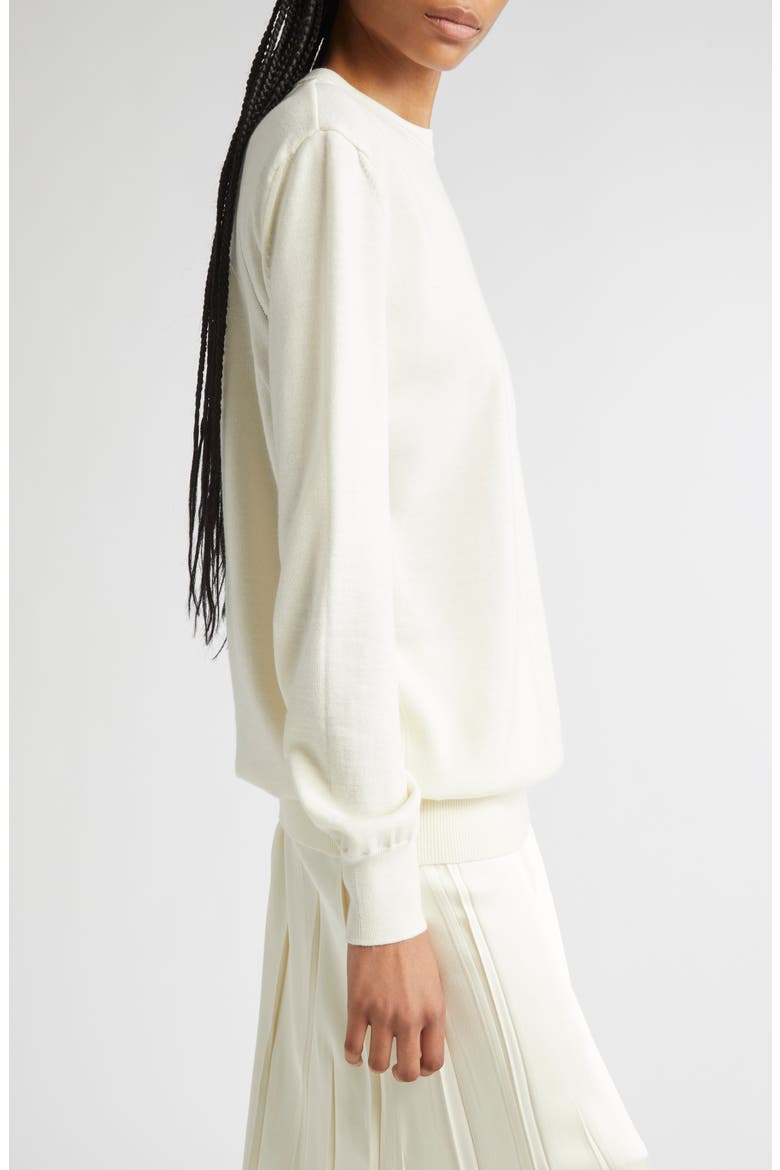 Superfine Merino Wool Sweater, Alternate, color, NATURAL