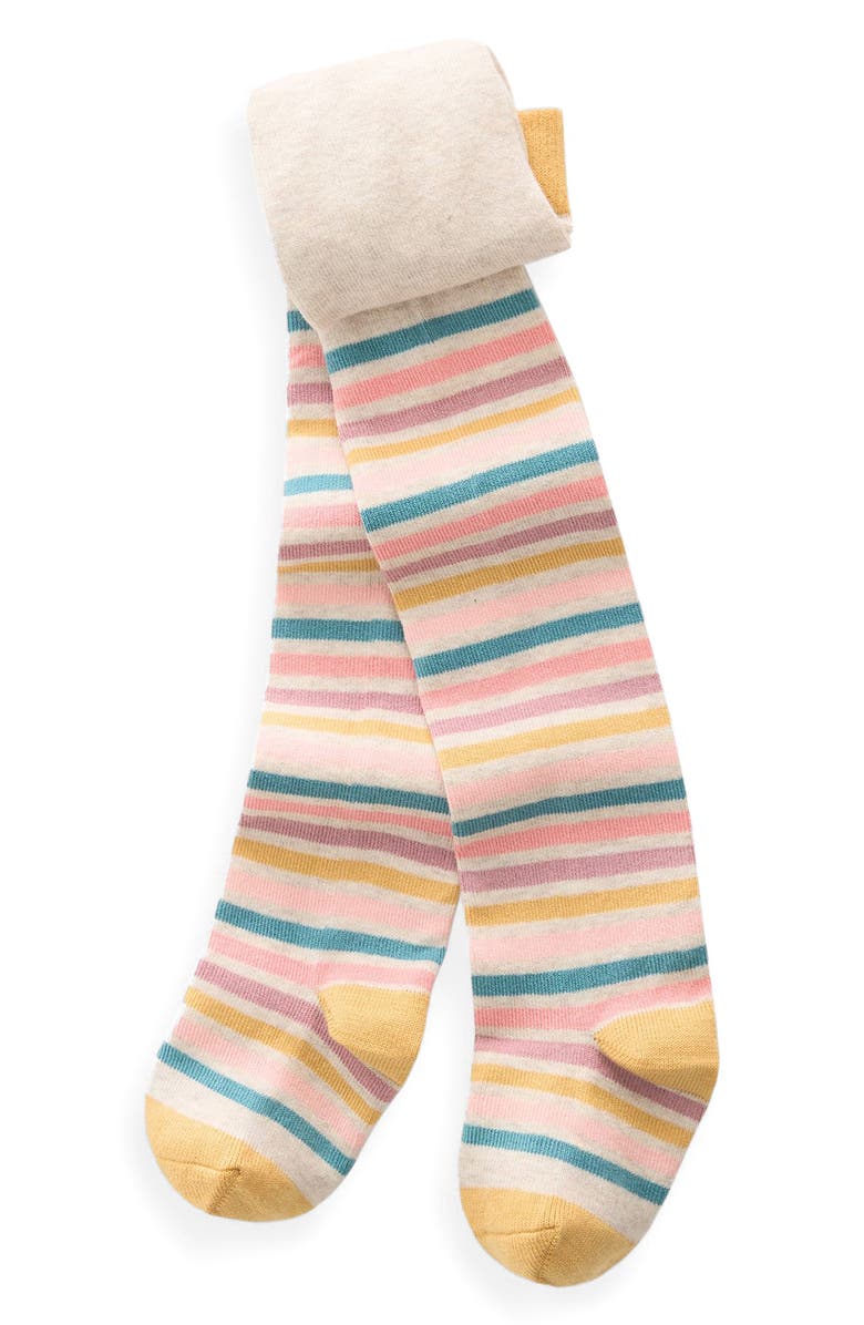 NEXT Kids' Top, Tights & Cat Pocket Denim Shortalls Set, Alternate, color, 