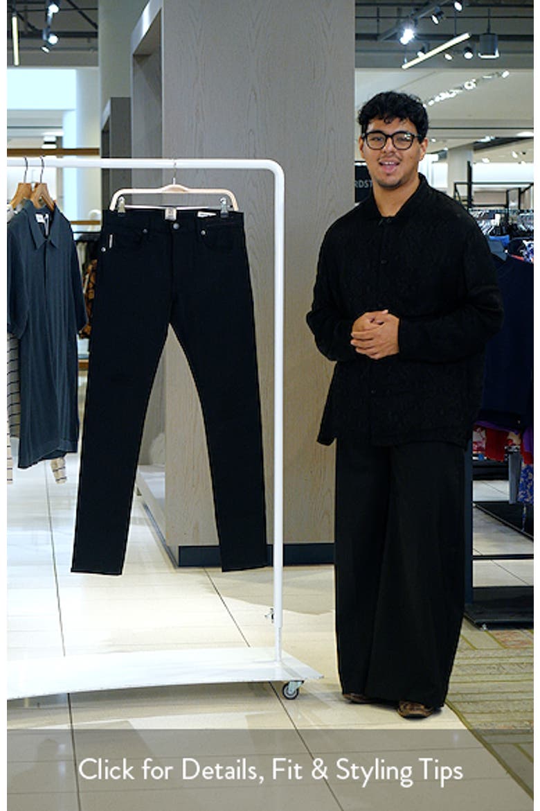 The Needle Slim 10.5-Ounce Stretch Selvedge Jeans video