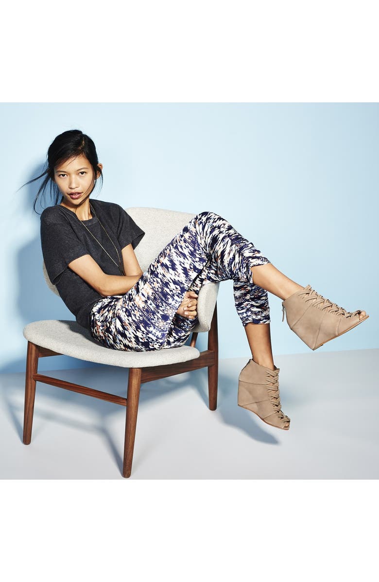 DV FOOTWEAR DV by Dolce Vita 'Sumner' Peep Toe Wedge Bootie, Alternate, color,