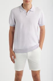 BOSS H-Narciso Stripe Johnny Collar Polo