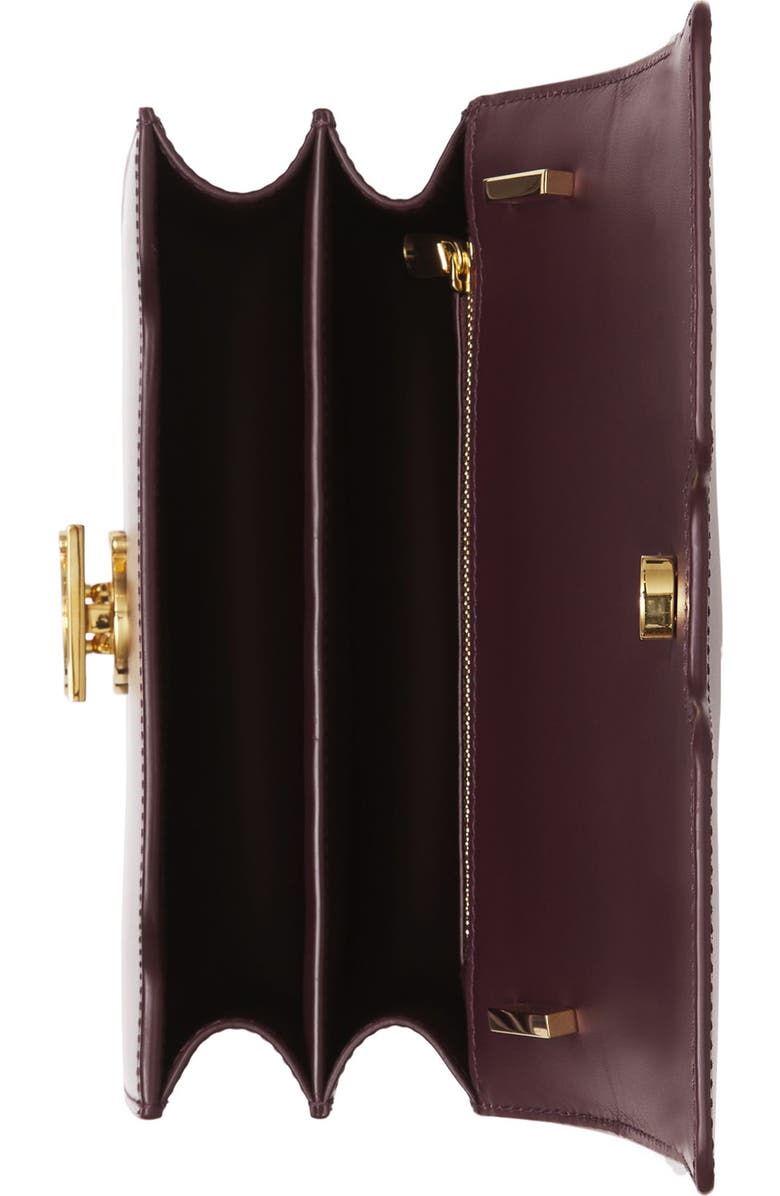 Burberry Small TB Monogram Calfskin Leather Bag, Alternate, color,