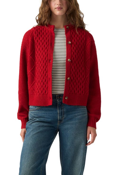Mixed Stitch Cardigan