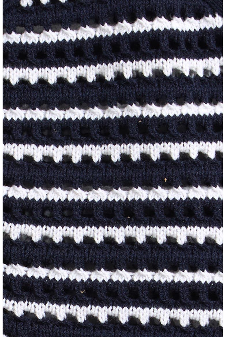 Kids' Stripe Knit Tank, Alternate, color, NAVY WHITE STRIPE