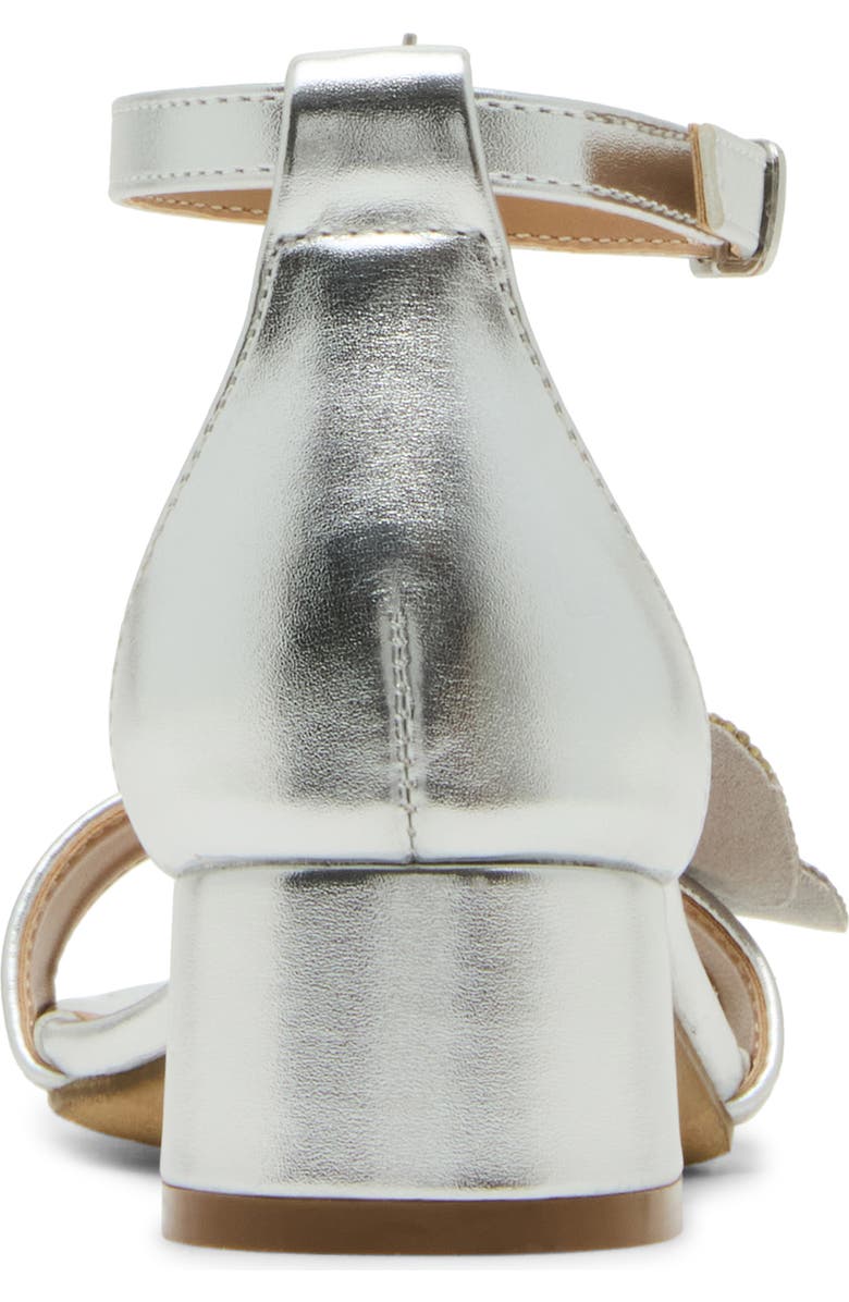 Steve Madden Kids' Jkindra Ankle Strap Sandal, Alternate, color, Silver