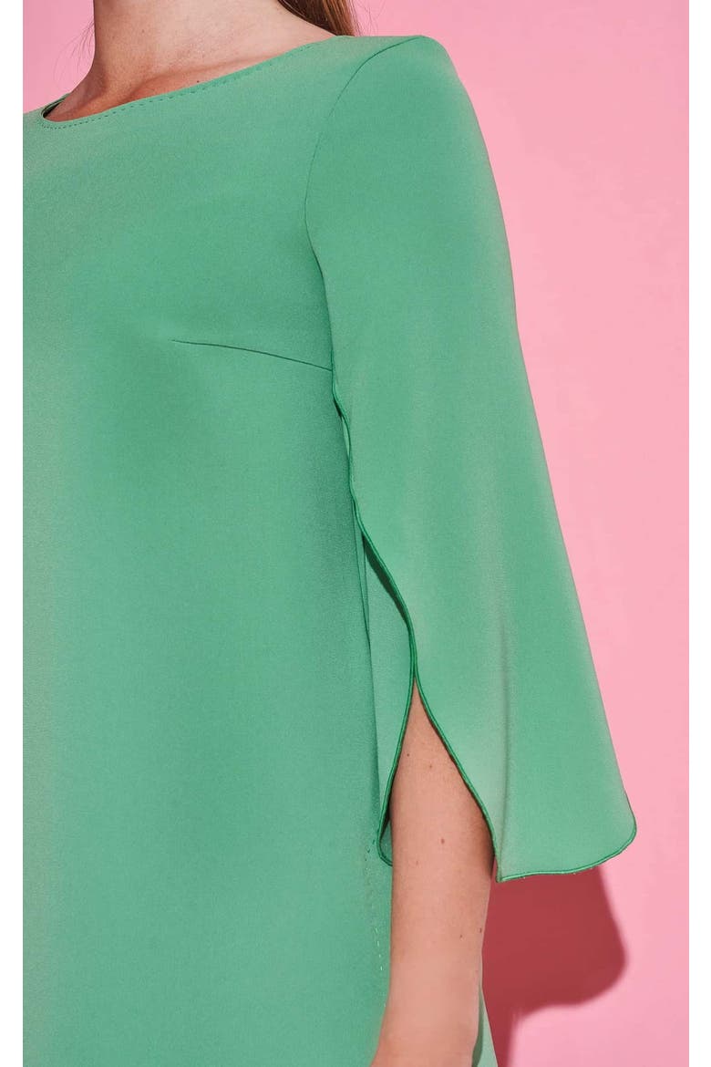 Casual Tunic Half Sleeve, Alternate, color, Green