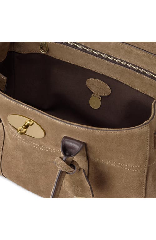 Mulberry Bayswater Suede Satchel