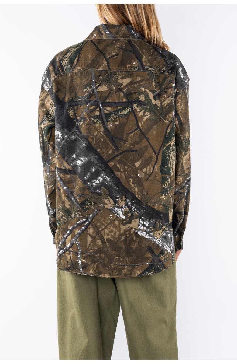 ARIKO Bucky Camo Split Hem Shirt Jacket, Alternate, color, Real-Tree-Camouflage