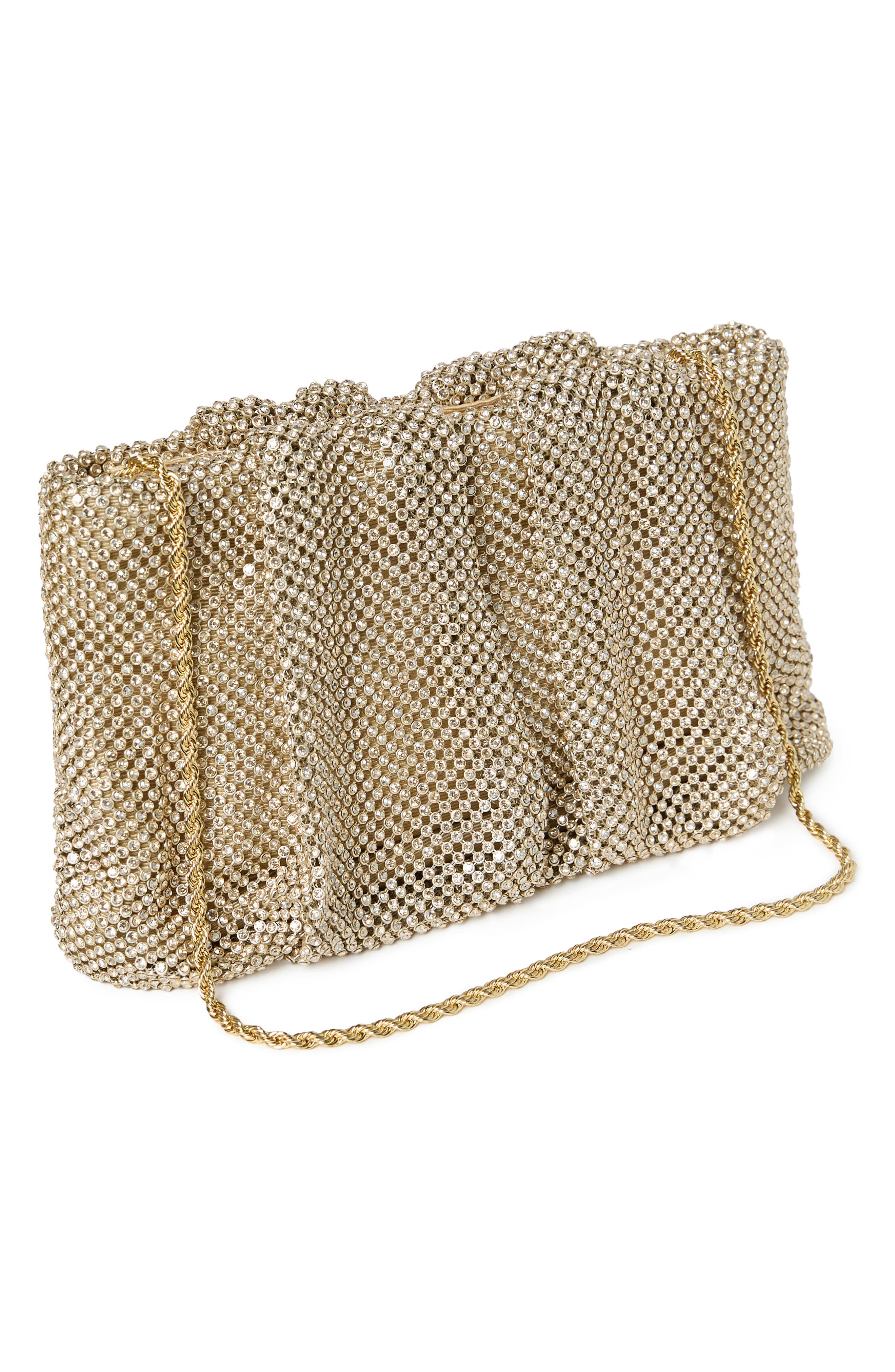 Serena Clutch, Alternate, color, SHADOW GOLD
