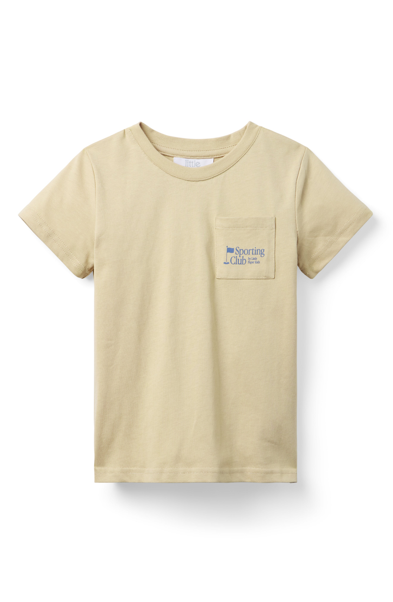 Little Paper Kids Jackson Sporting Club Pocket Tee, Main, color, Sporting Club