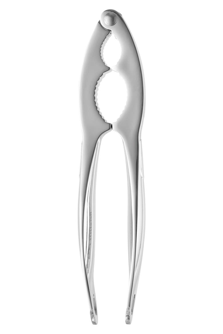 Essentials Stainless Steel Nut Cracker, Main, color, SILVER