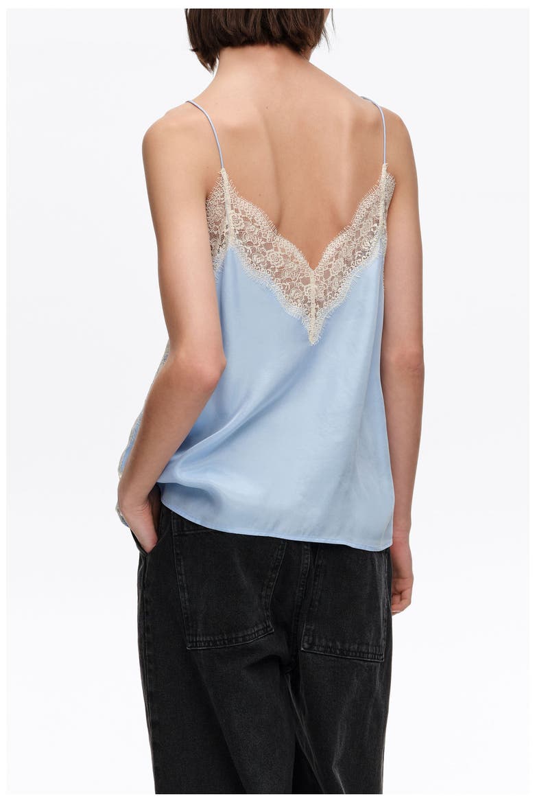 Lace Camisole Top, Alternate, color, LIGHT BLUE