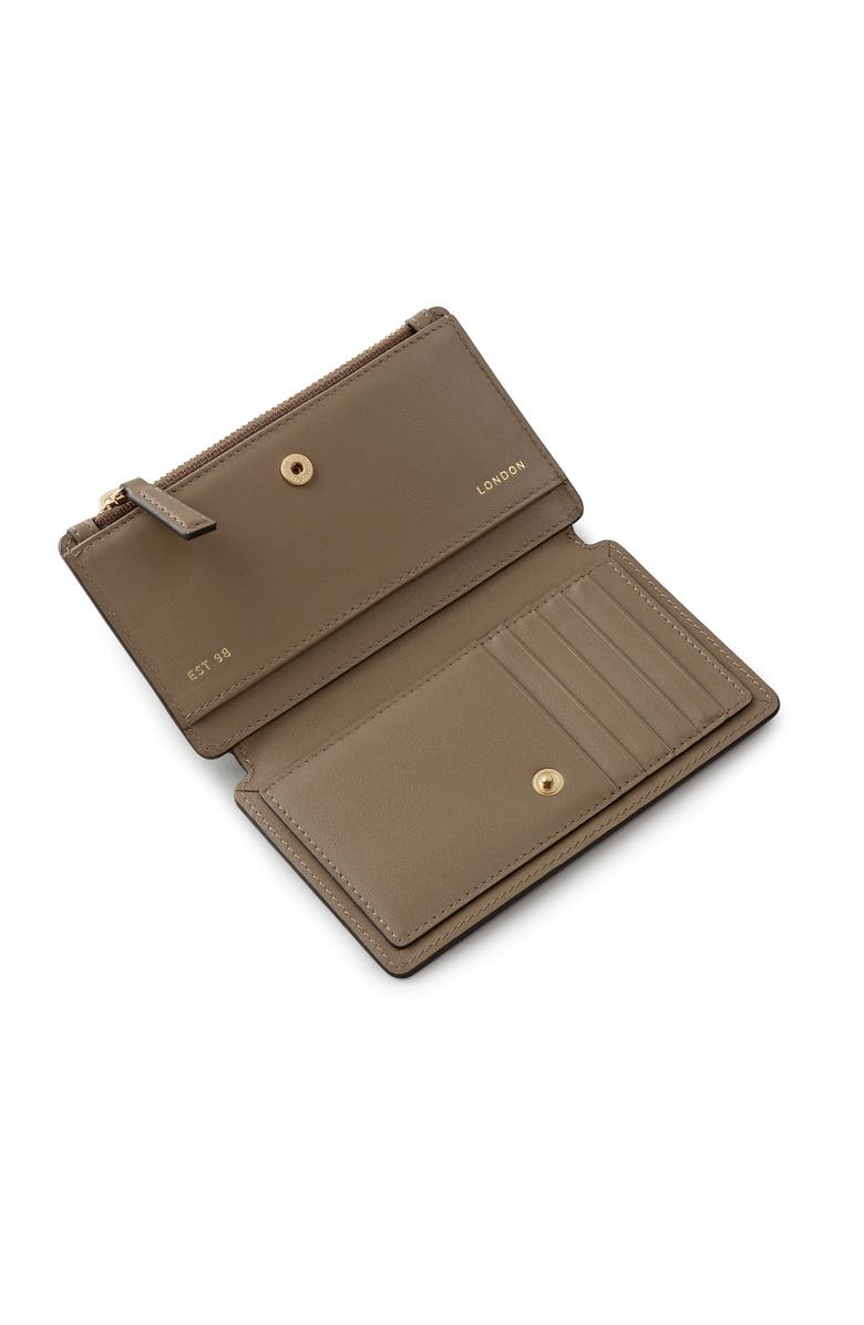 Radley Coin Street - Debossed Medium Ziptop Wallet, Alternate, color, Coffee