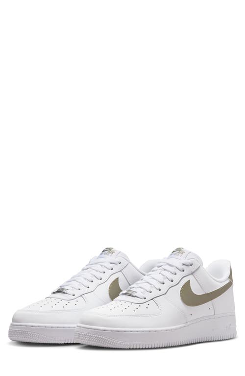 Nike Mens  Air Force 1 07 Leather Low-top Trainers In White