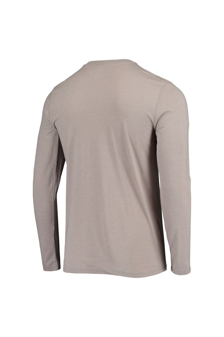 Men's Concepts Sport Gray/Deep Sea Blue Seattle Kraken Meter Long Sleeve T-Shirt & Pants Set, Alternate, color, Gray