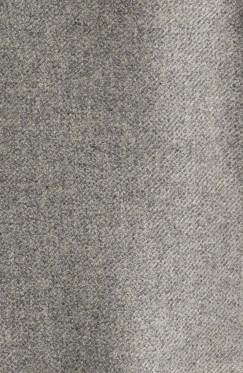 Vince Icon Relaxed Fit Heathered Grey Brushed Cashmere Sport Coat, Alternate, color, Light Grey