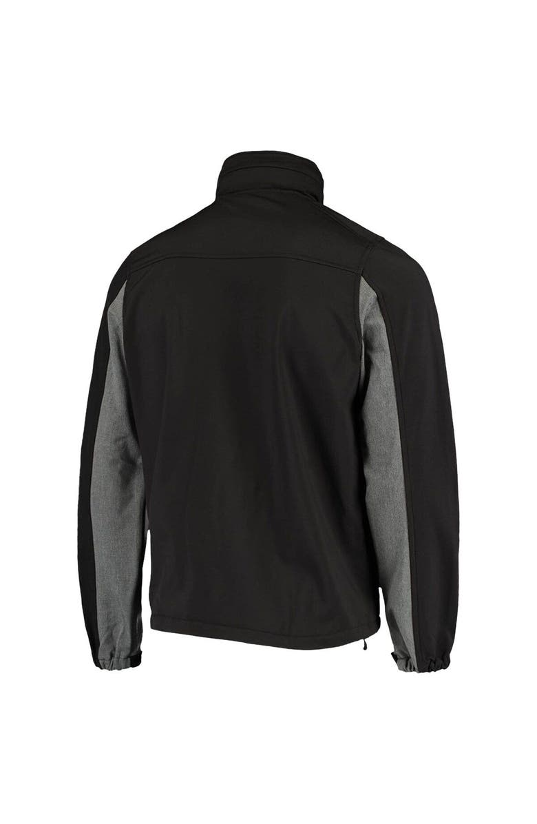 DUNBROOKE Men's Dunbrooke Black Carolina Panthers Circle Zephyr Softshell Full-Zip Jacket, Alternate, color, Black