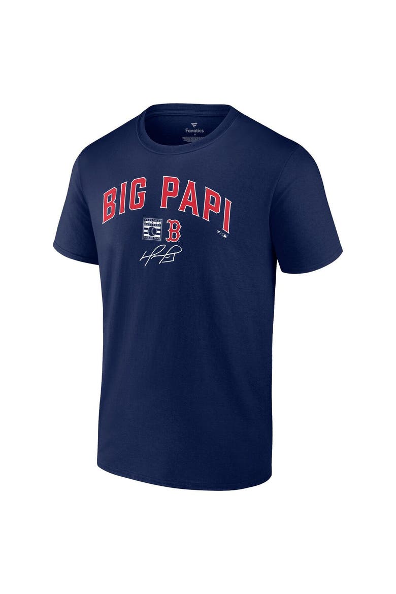Men's Fanatics Branded David Ortiz Navy Boston Red Sox Big Papi Graphic T-Shirt, Alternate, color, Navy