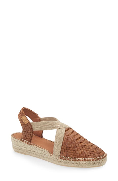Siracusa Slingback Espadrille Wedge (Women)