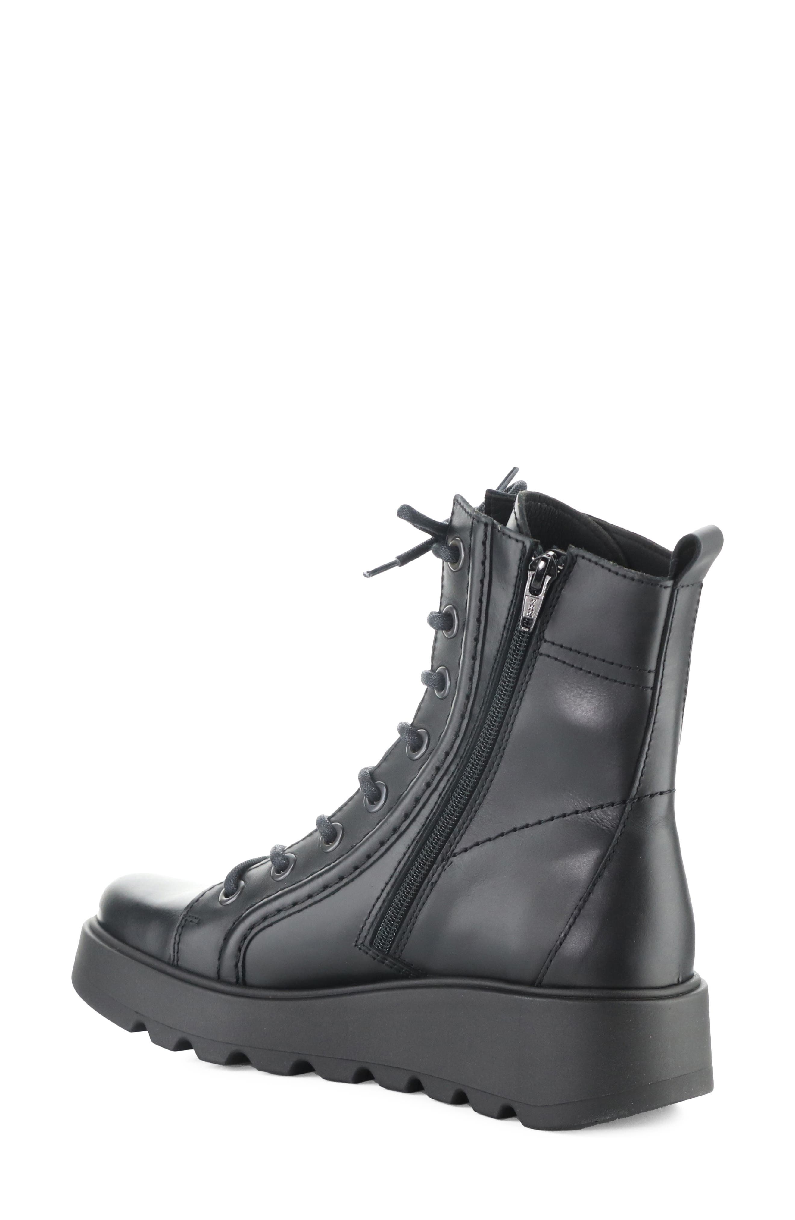 Tery Combat Boot, Alternate, color, 000 BLACK