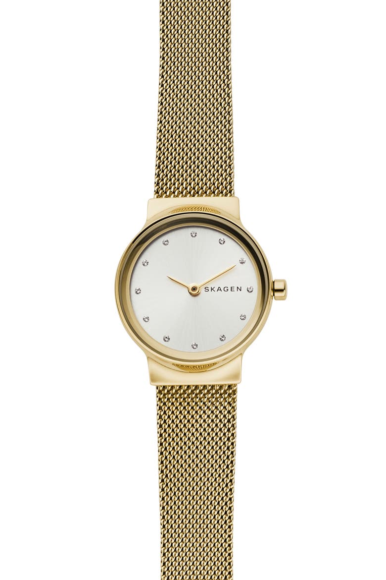 Freja Bracelet Watch, 26mm, Main, color, GOLD/ SILVER/ GOLD