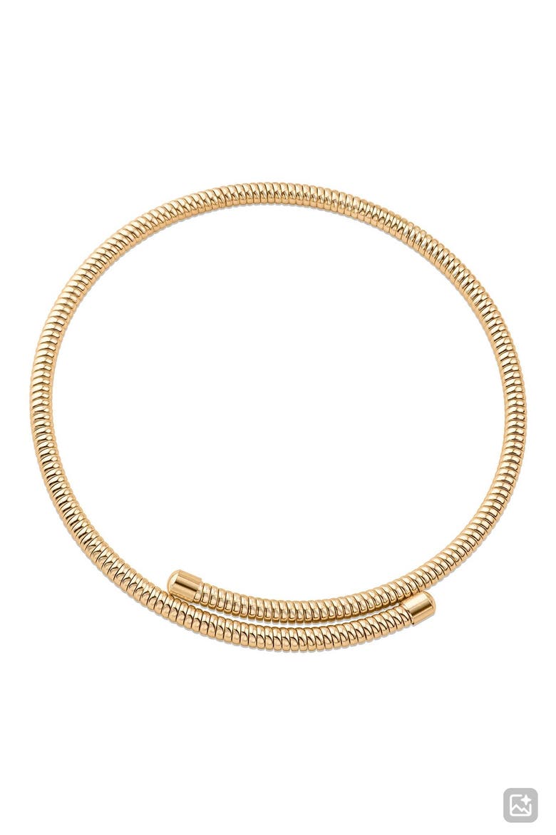 Cocoon Chain Wrap Choker Necklace (Nordstrom Exclusive), Main, color, GOLD