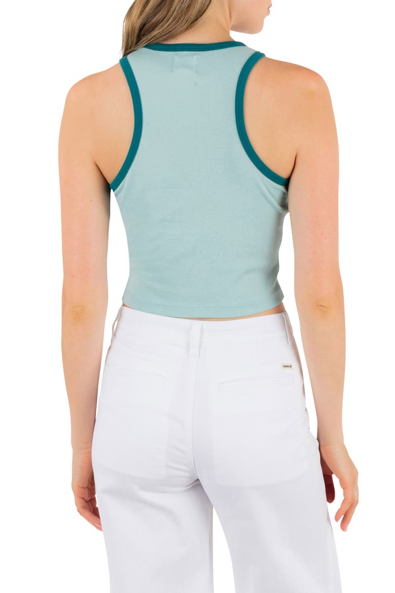 Tranquil Sea Graphic Tank, Alternate, color, CANAL BLUE