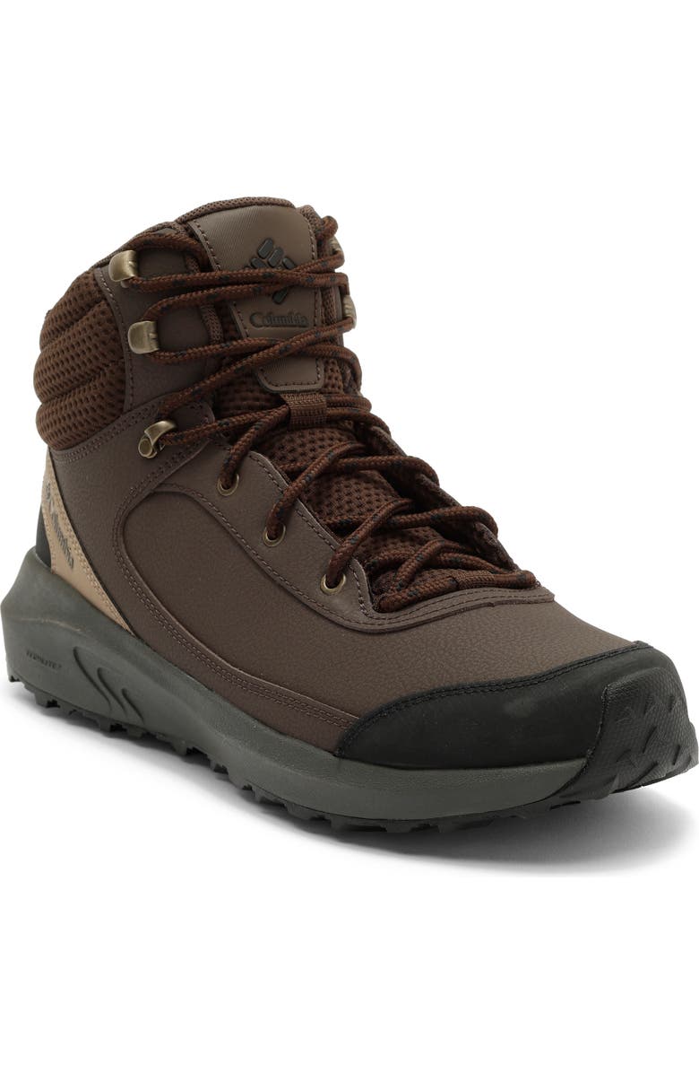 Columbia Trailstorm Peak Mid Hiking Boot, Main, color, Cordovan Black