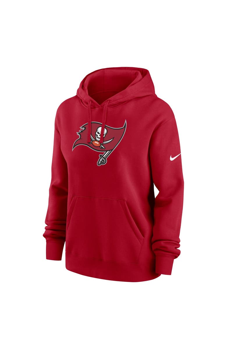 Nike Women's Nike Red Tampa Bay Buccaneers Club Fleece Pullover Hoodie, Alternate, color, Red
