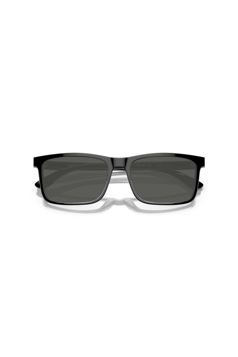 54mm Rectangle optical glasses, Alternate, color, Black
