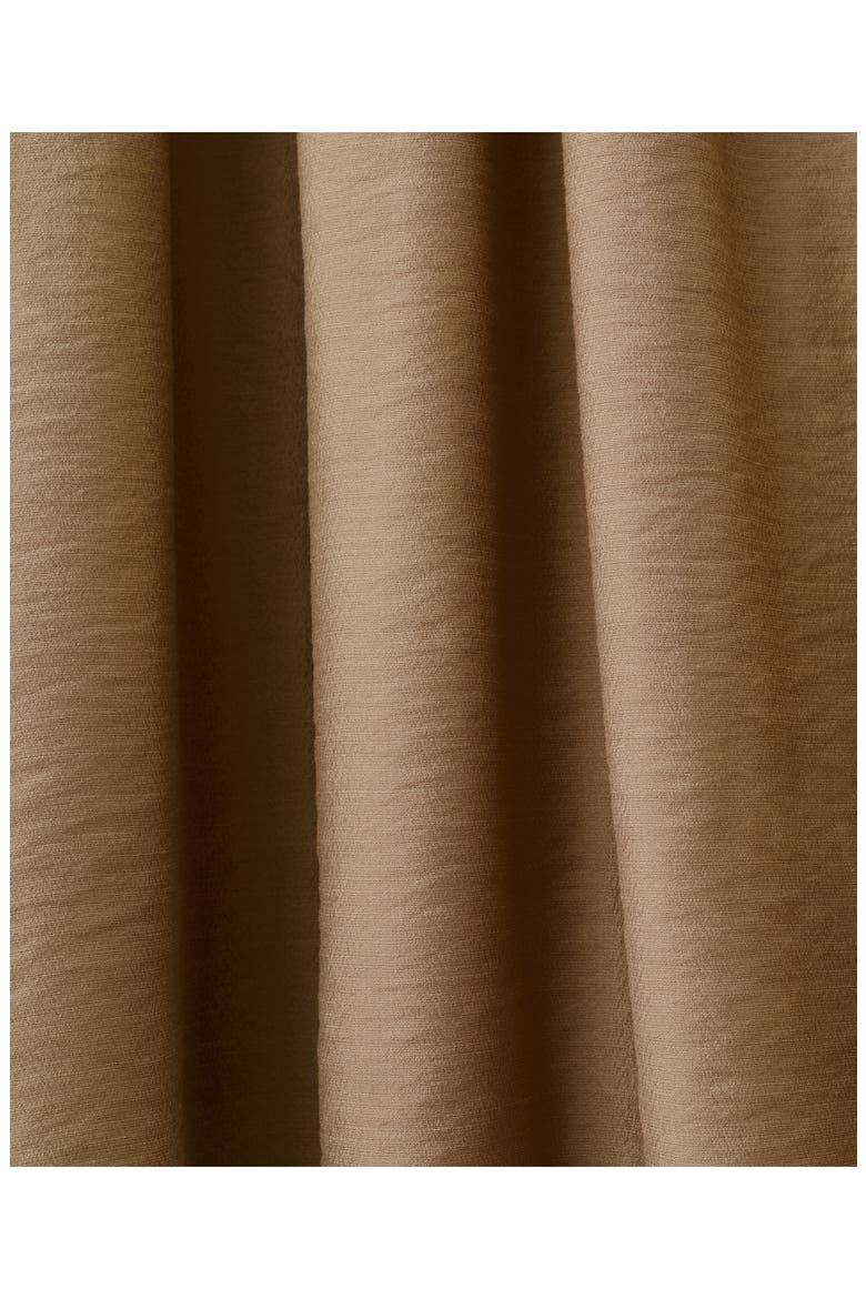 Gathered A-Line Midi Skirt, Alternate, color, BROWN