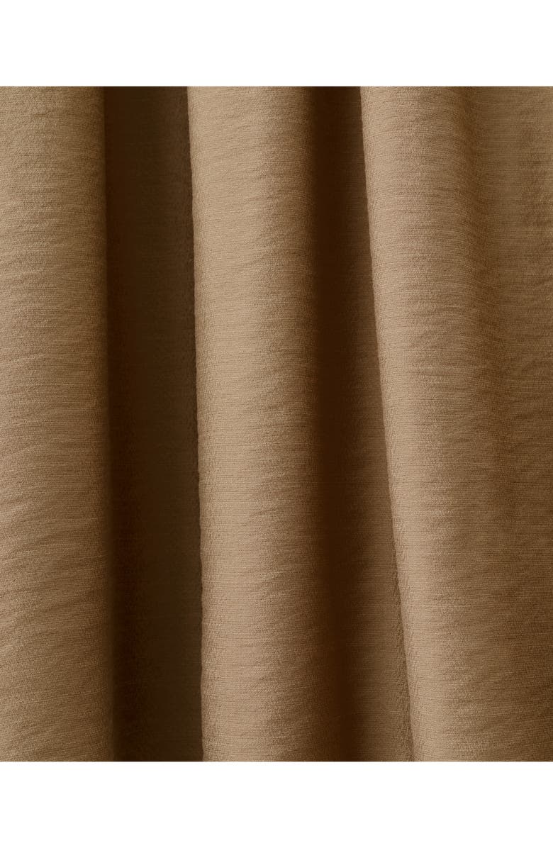 MANGO Gathered A-Line Midi Skirt, Alternate, color, Brown