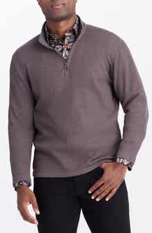 Robert Graham Shepton Quarter Zip Knit Pullover