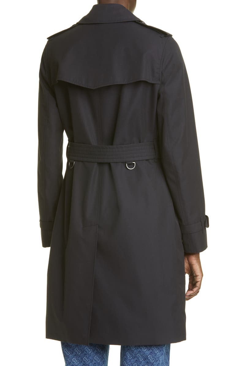 Burberry The Kensington Mid Heritage Trench Coat, Alternate, color,