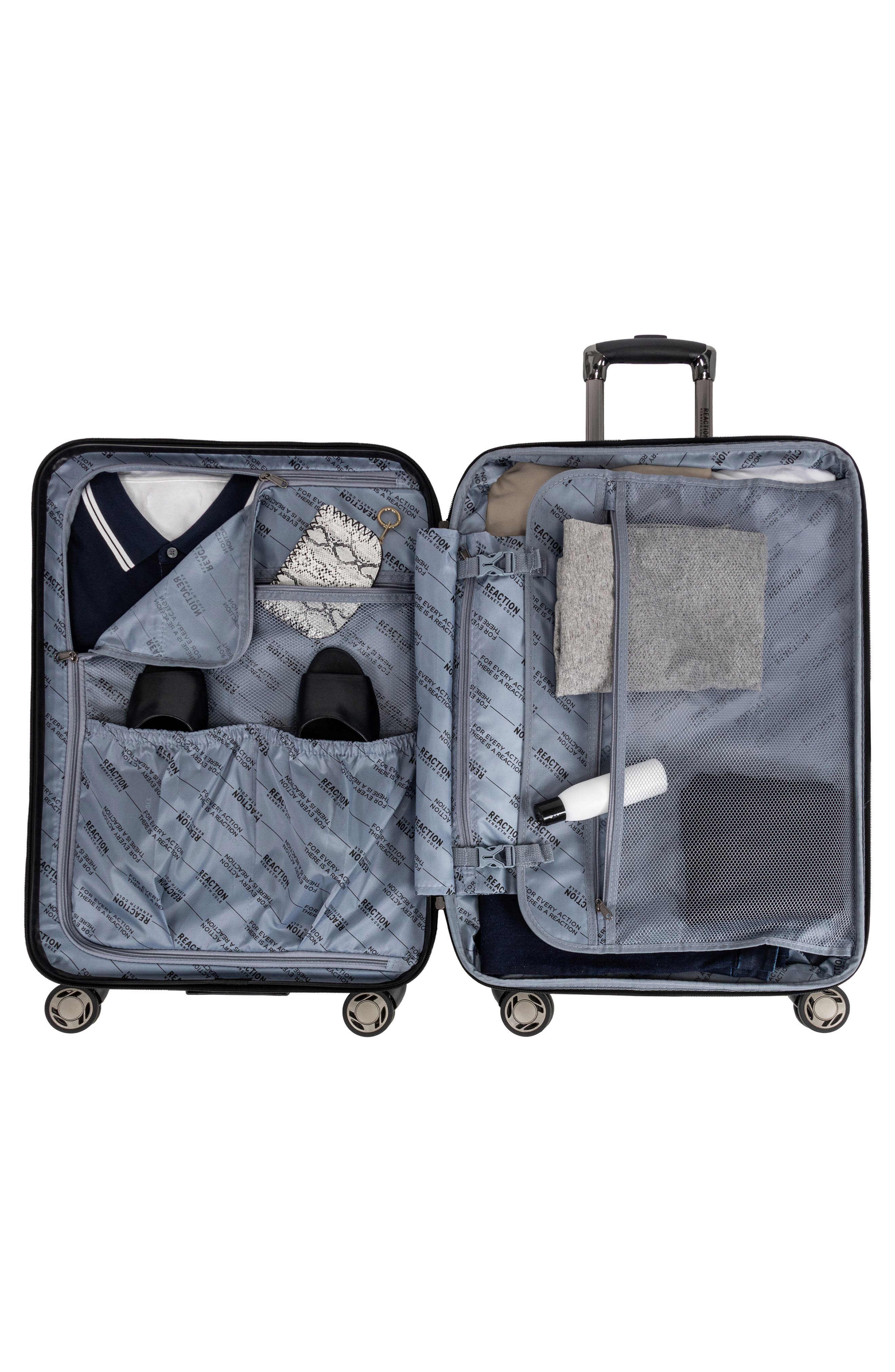 Kenneth Cole Reaction Renegade 20-Inch Lightweight Hardside Expandable Spinner Carry-On Luggage, Alternate, color, Seafoam