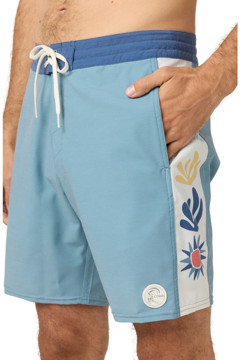 OG Side Panel Cruzer Board Shorts, Alternate, color, STORMY SEA
