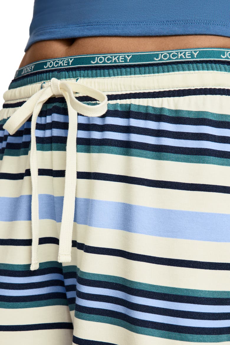 Women's Soft Touch Luxe Short, Alternate, color, Lake Stripe