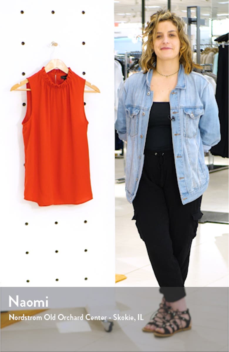 Ruffle Neck Top, sales video thumbnail