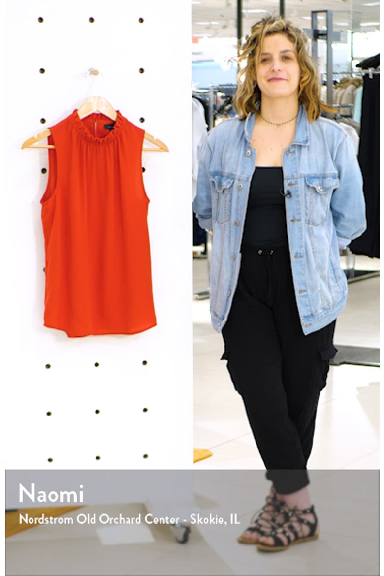 Ruffle Neck Top video