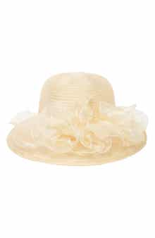San Diego Hat Chiffon Ruffle Hat