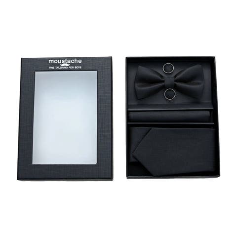 Crosshatch Tie Set (Toddler, Little Kid & Big Kid)