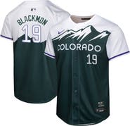 Nike Youth Nike Charlie Blackmon Green Colorado Rockies City Connect Limited Player Jersey