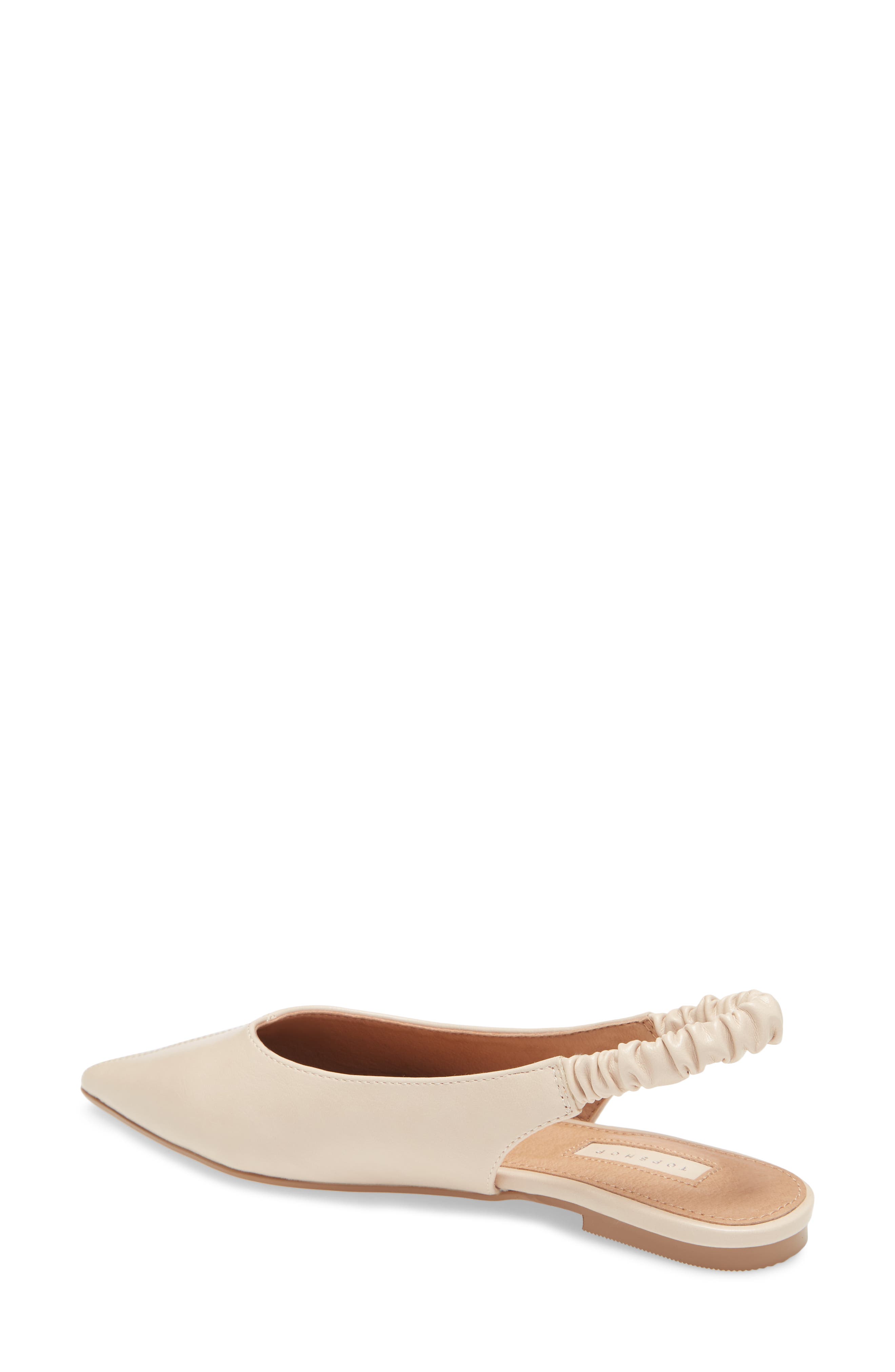 Apple Slingback Mule, Alternate, color, WHITE