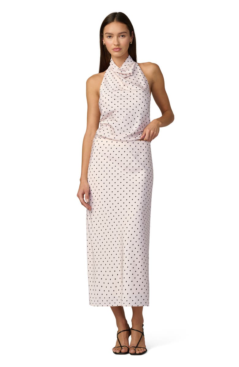 Joe's The Ines Halter Top, Alternate, color, Ecru Polka Dot