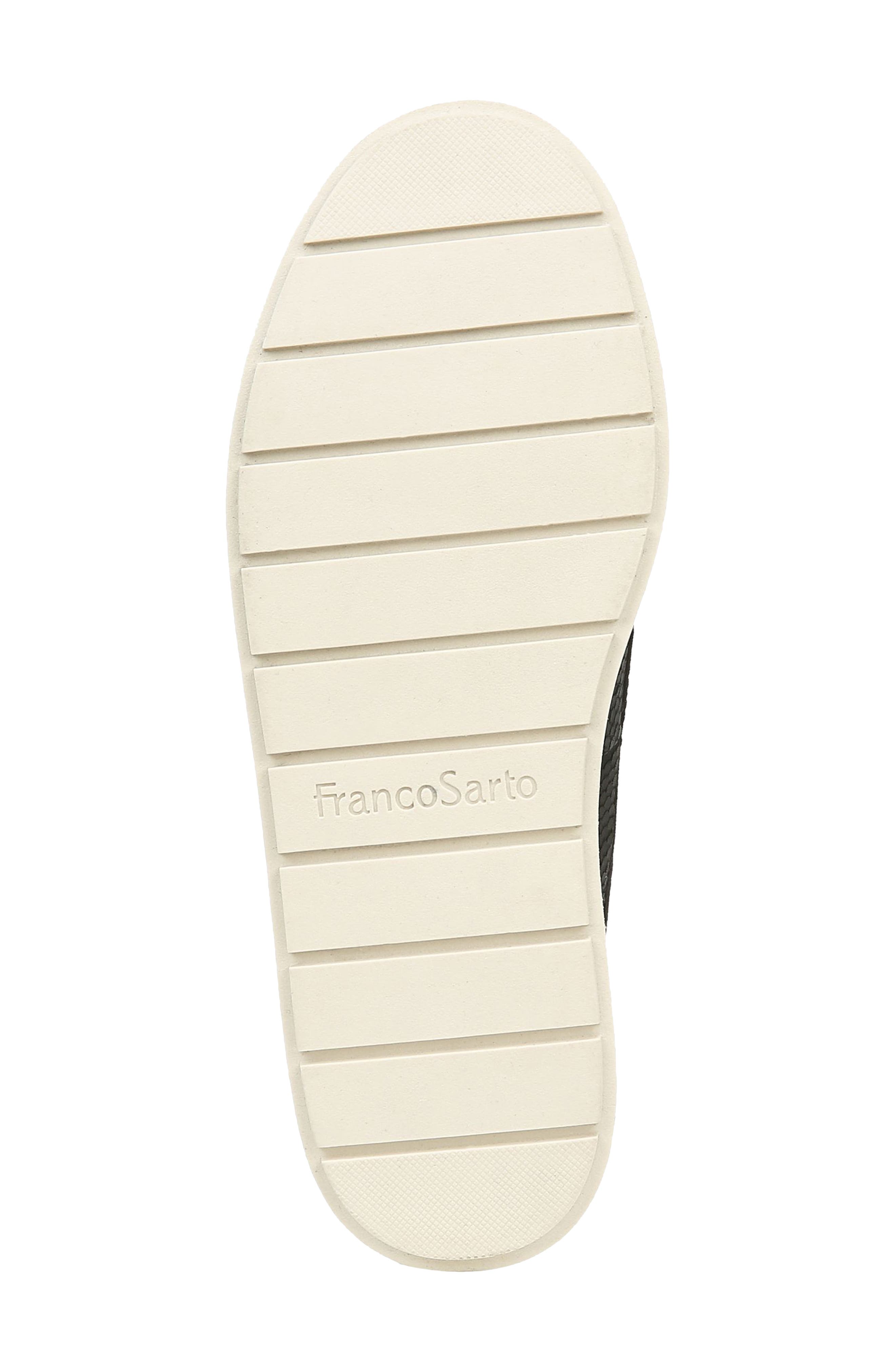 Franco Sarto Lazer Snake Embossed Platform Sneaker, Alternate, color, 