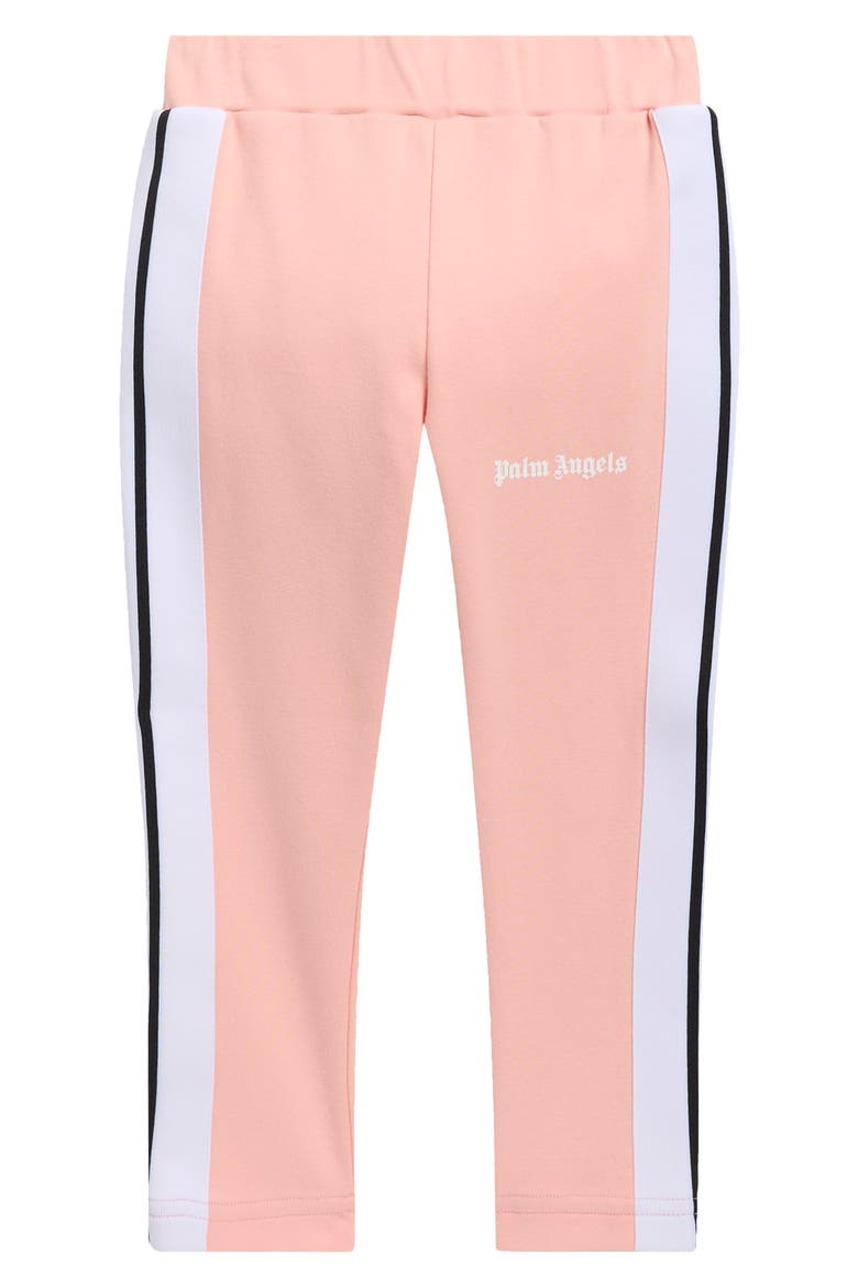 Kids' Track Leggings, Main, color, PINK WHITE