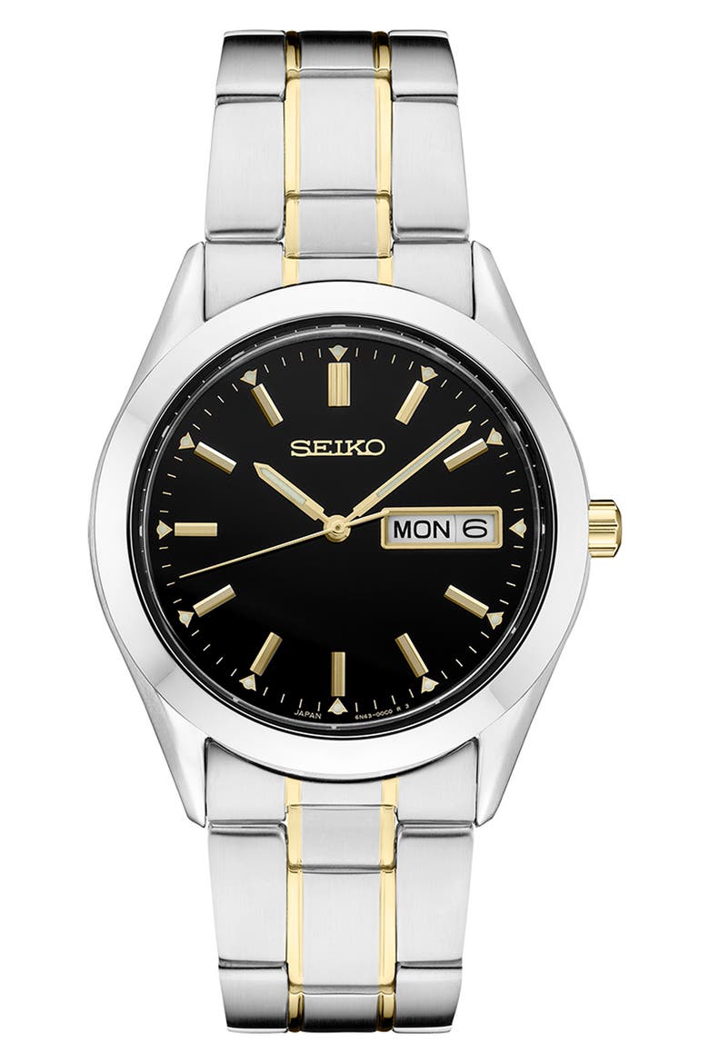 Essentials Bracelet Watch, 37.4mm, Main, color, BLACK