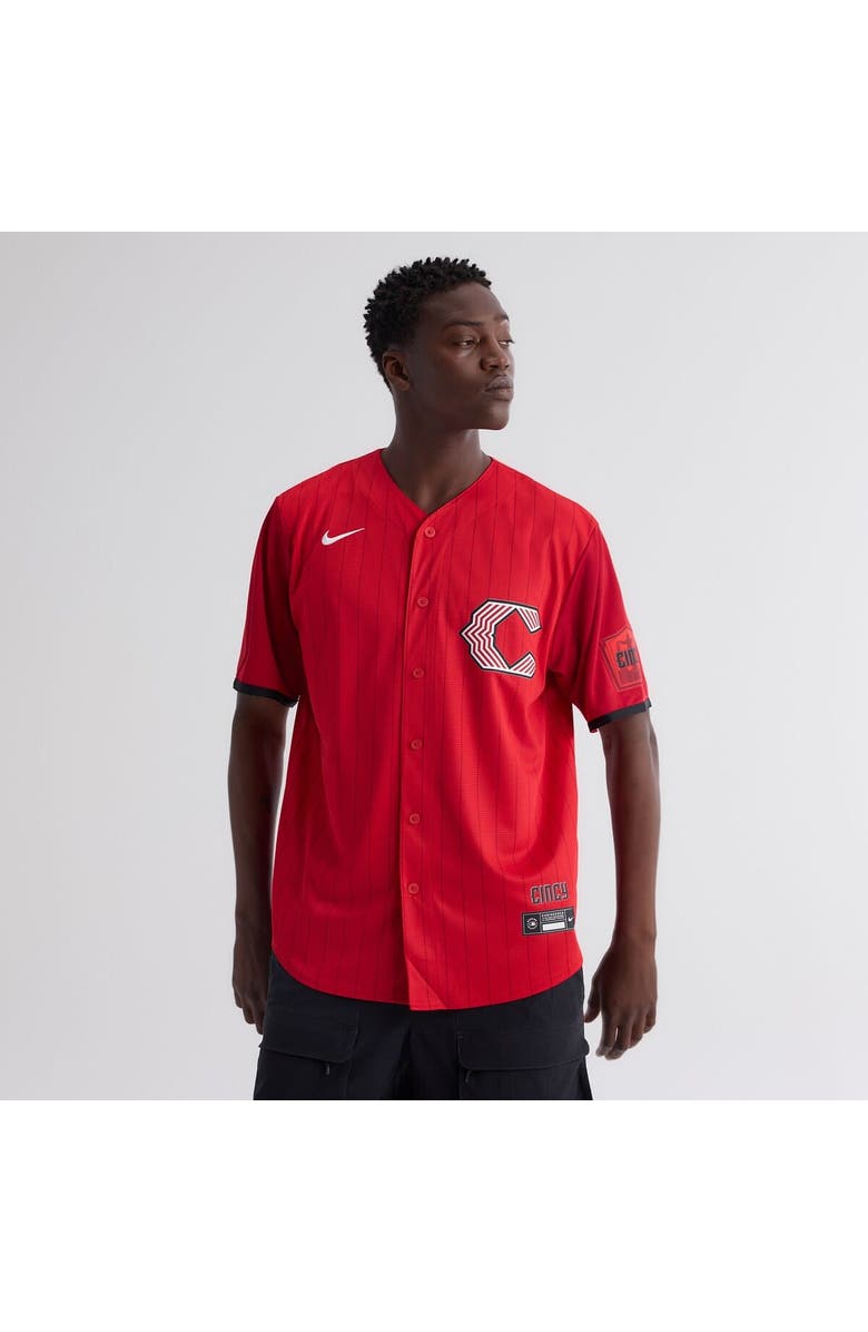 Nike Men's Nike  Red Cincinnati Reds 2026 City Connect Stadium Jersey, Alternate, color, Red