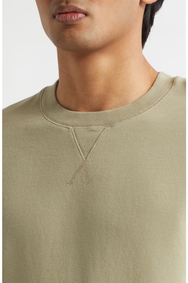 French Terry Sweatshirt, Alternate, color, PISTACHIO